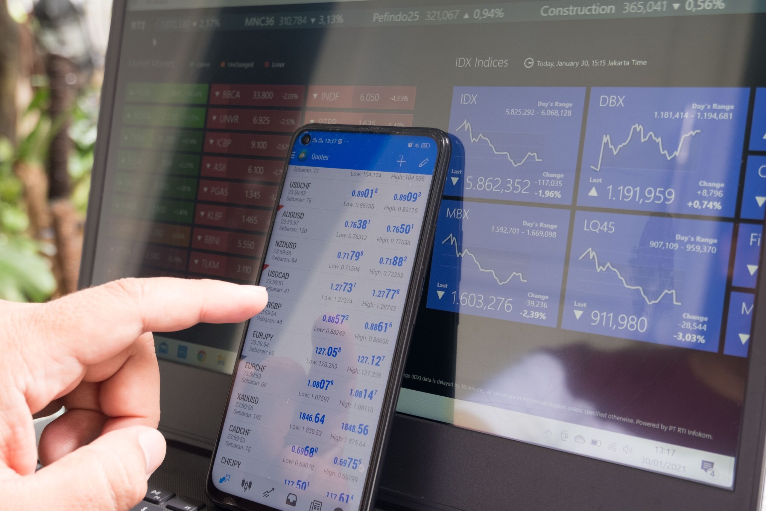 Where do people get signals for forex from?